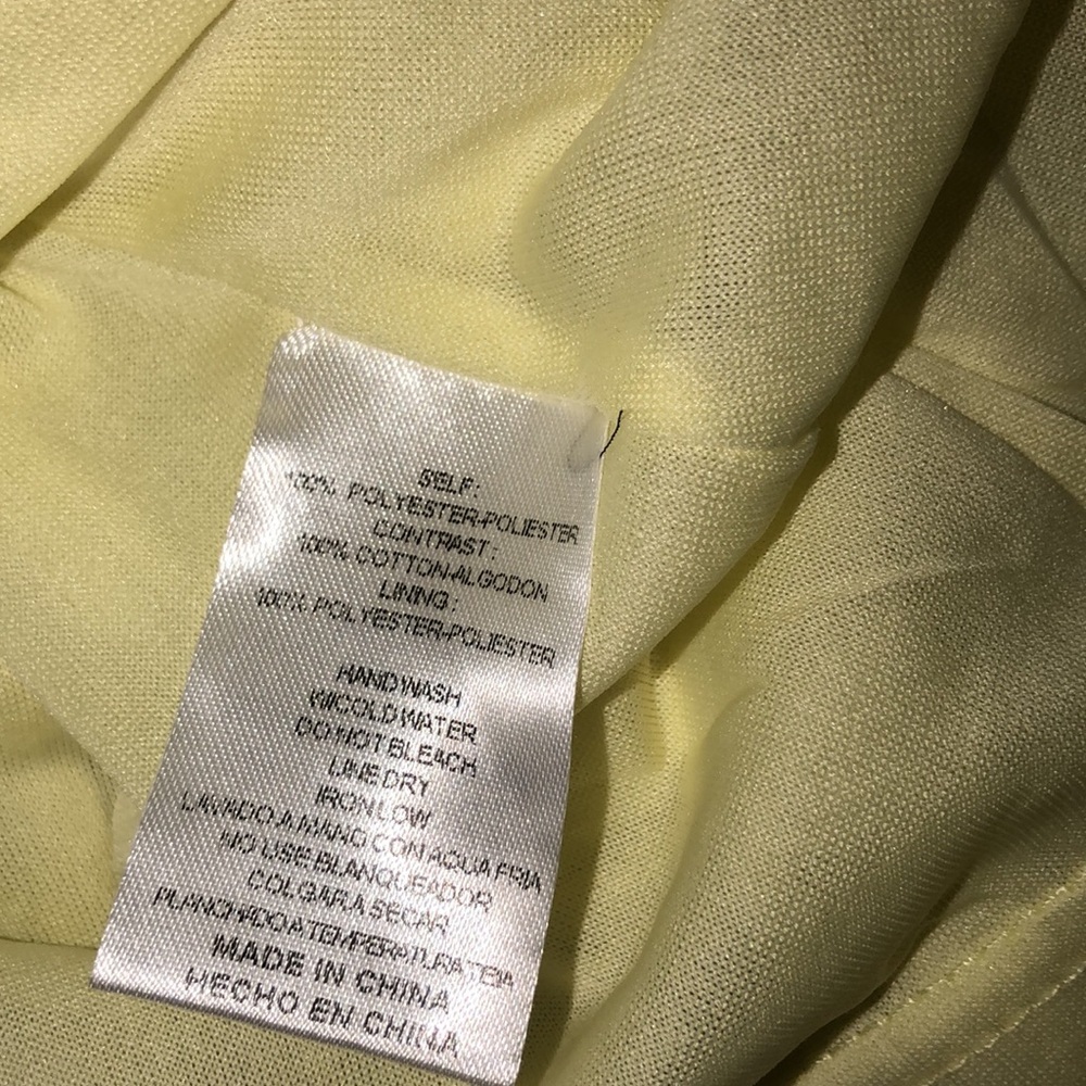 &Merci yellow boho dress size medium - Picture 7 of 9
